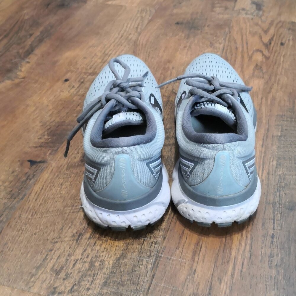 Brooks Women's Ghost 13 Neutral Running Shoe Gray/Black Size 7.5 - Picture 4 of 7